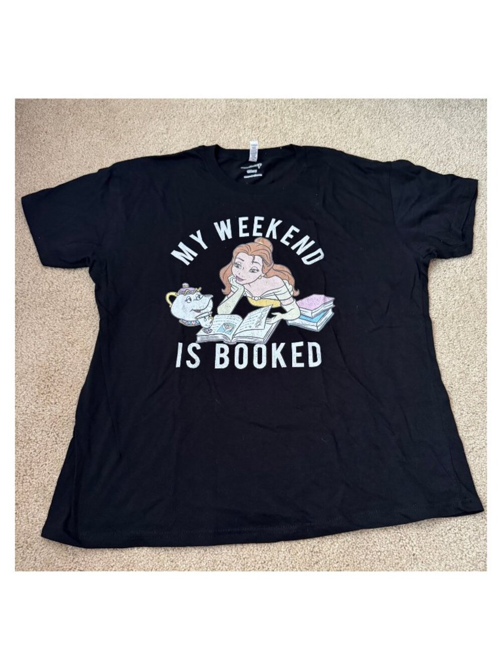 Disney T-Shirt "My Weekend Is Booked" Princess Belle